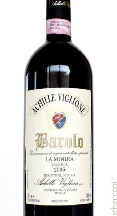 Barolo “La Morra”, Vini Italiani, 2012