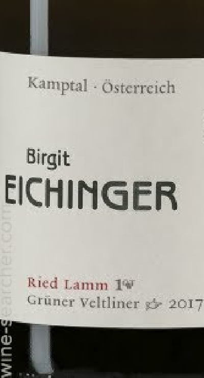 Weingut Birgit Eichinger Lamm Gruner Veltliner Reserve Erste OTW