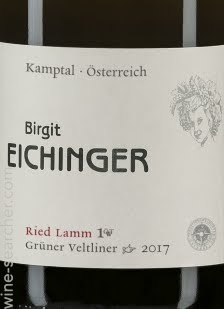 Weingut Birgit Eichinger Lamm Gruner Veltliner Reserve Erste OTW