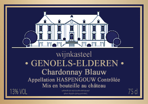 Wijnkastel Genoels- Elderen Chardonnay Blaw